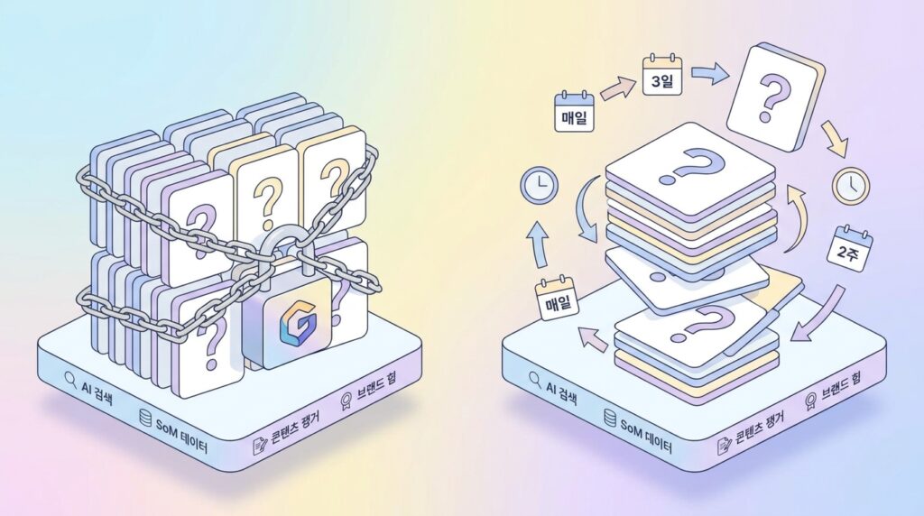 질문 세트 고정 — 숫자가 나쁘다고 바꾸지 못하게 하는 장치 대표 이미지