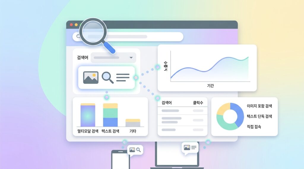 구글 서치 콘솔에 '멀티모달' 필터가 추가됐다 — 이미지로 찾아온 방문자를 처음으로 구분해서 본다 대표 이미지